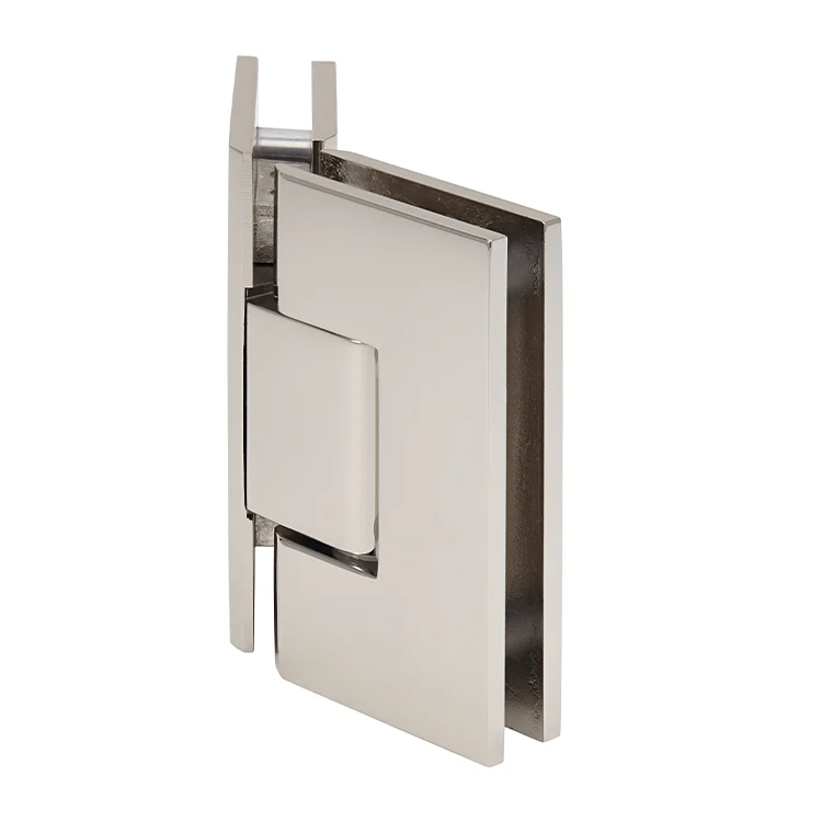 Glass to Glass Shower Door Hinge 135°: Vienna 045, Polished Nickel – CRL V1E045PN