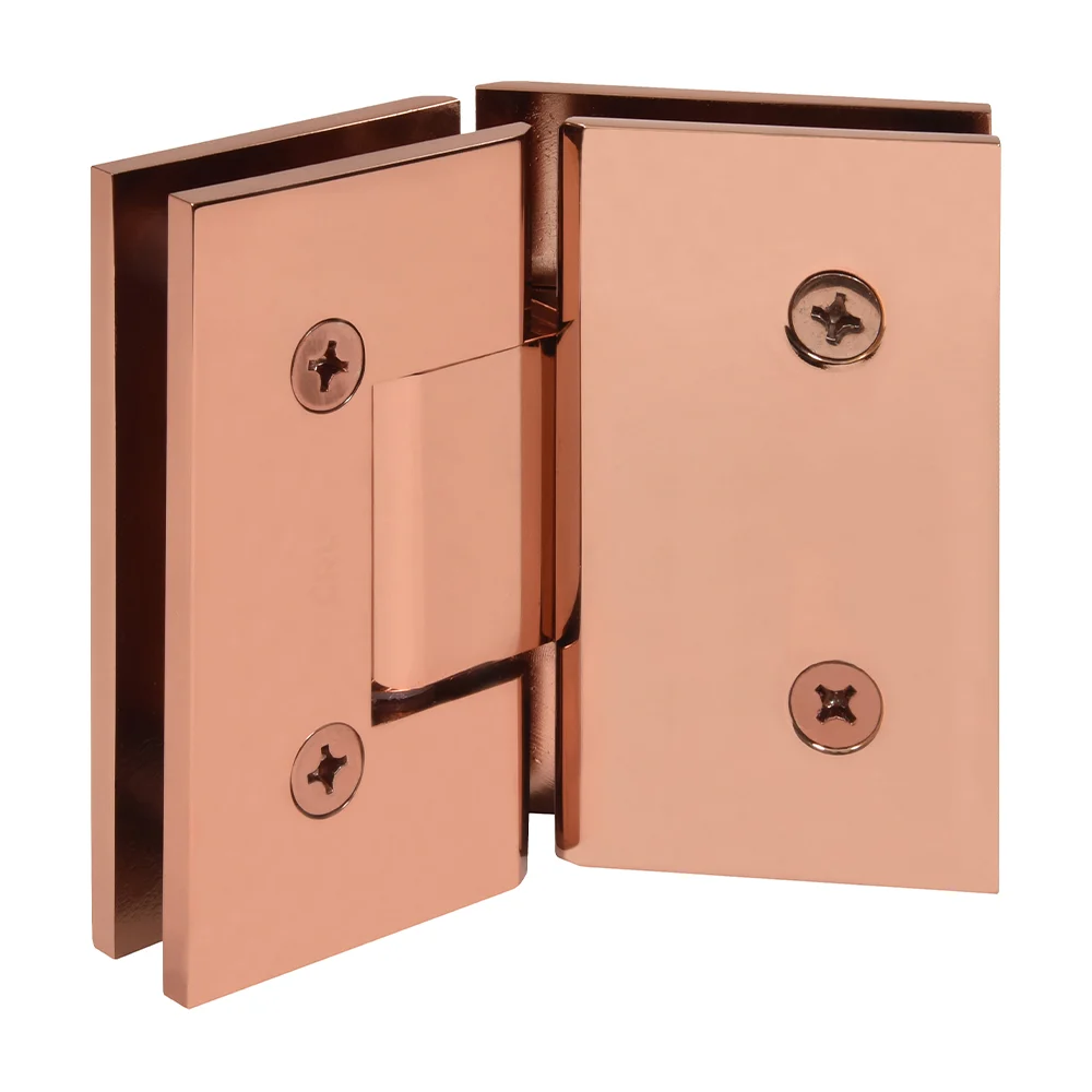 Glass to Glass Shower Door Hinge 135°: Vienna 045, Rose Gold – CRL V1E045RG, photo 3