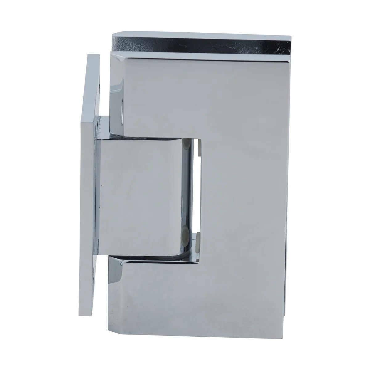CRL V1E074CH Shower Door Hinge – Vienna 074 Wall Mount, Short Back Plate