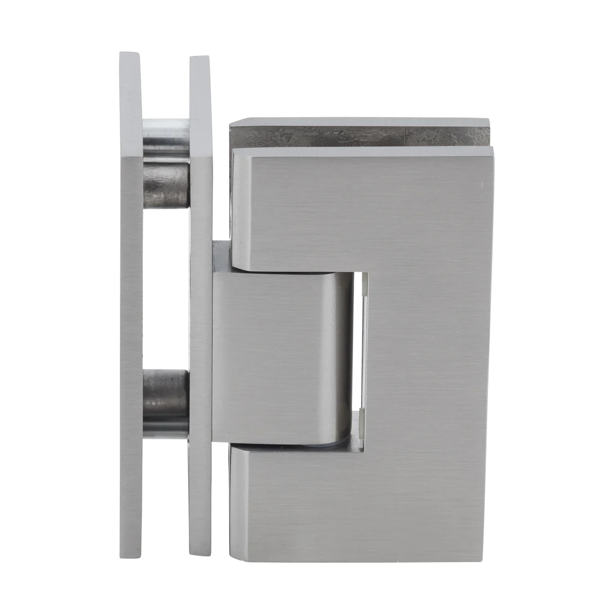 Glass to Glass Shower Door Hinge 90°: Vienna 092, Brushed Nickel – CRL V1E092BN