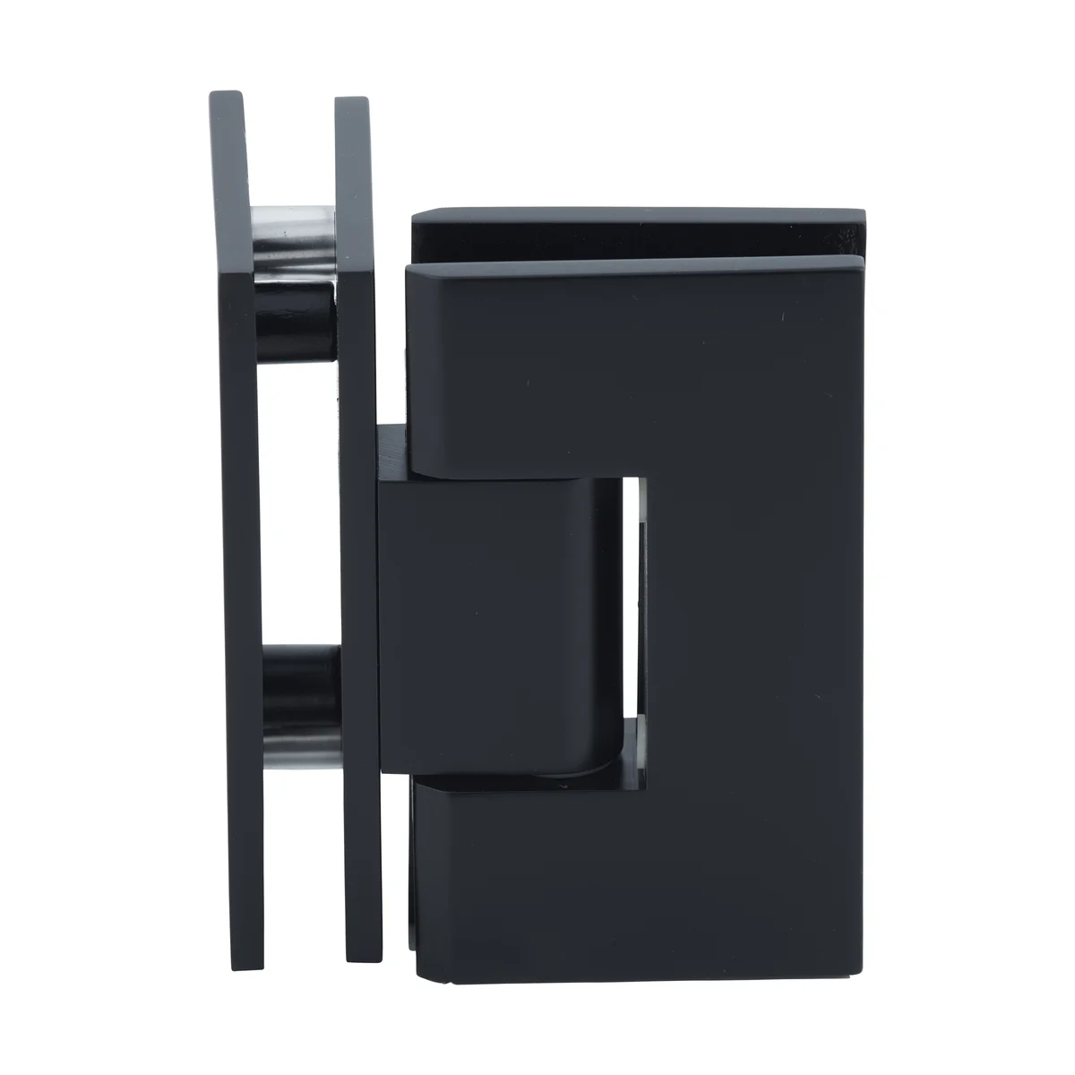 Glass to Glass Shower Door Hinge 90°: Vienna 092, Matte Black – CRL V1E092MBL