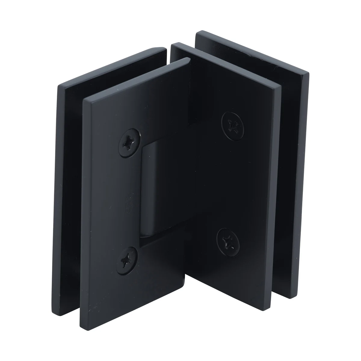 Glass to Glass Shower Door Hinge 90°: Vienna 092, Matte Black – CRL V1E092MBL, photo 3