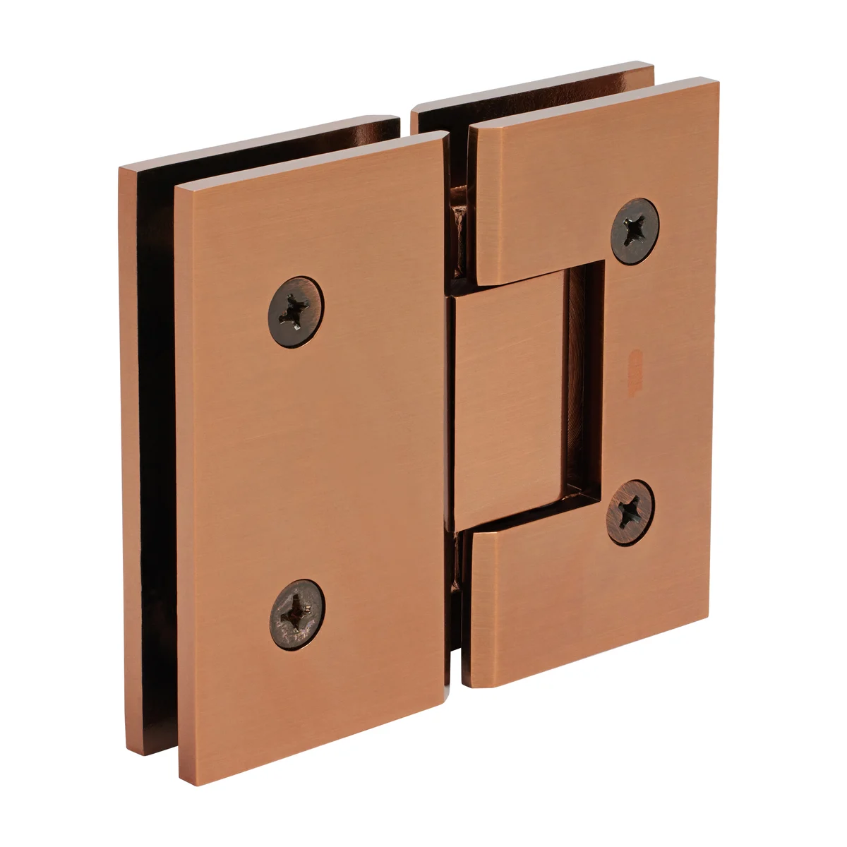 Glass to Glass Shower Door Hinge 180°: Vienna 180, Antique Bronze – CRL V1E180ABRZ, photo 3