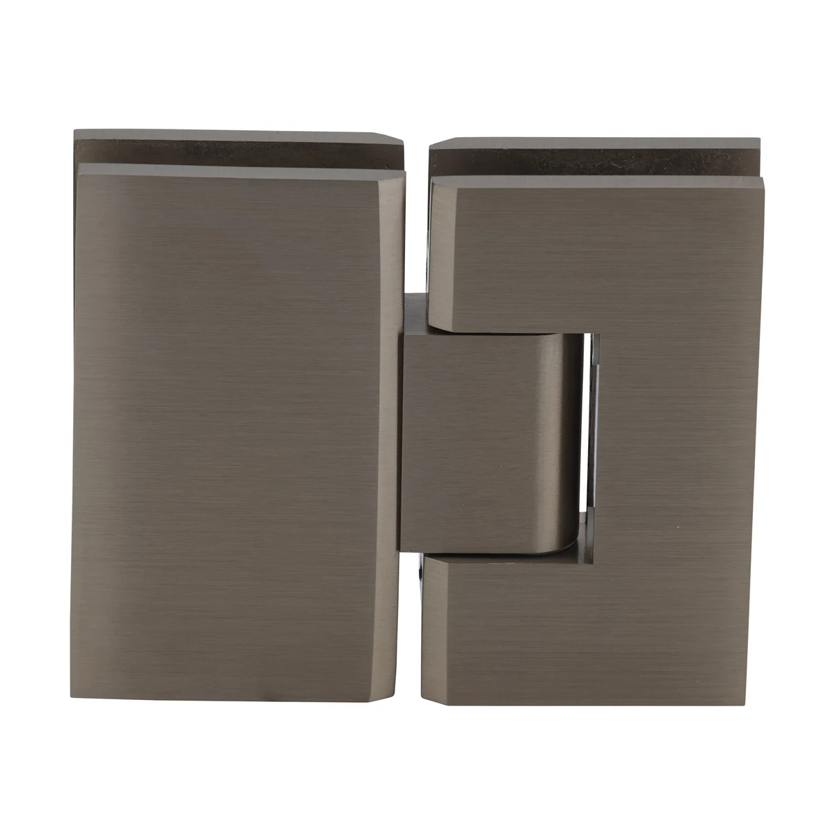 Glass to Glass Shower Door Hinge 180°: Vienna 180, Brushed Bronze – CRL V1E180BBRZ