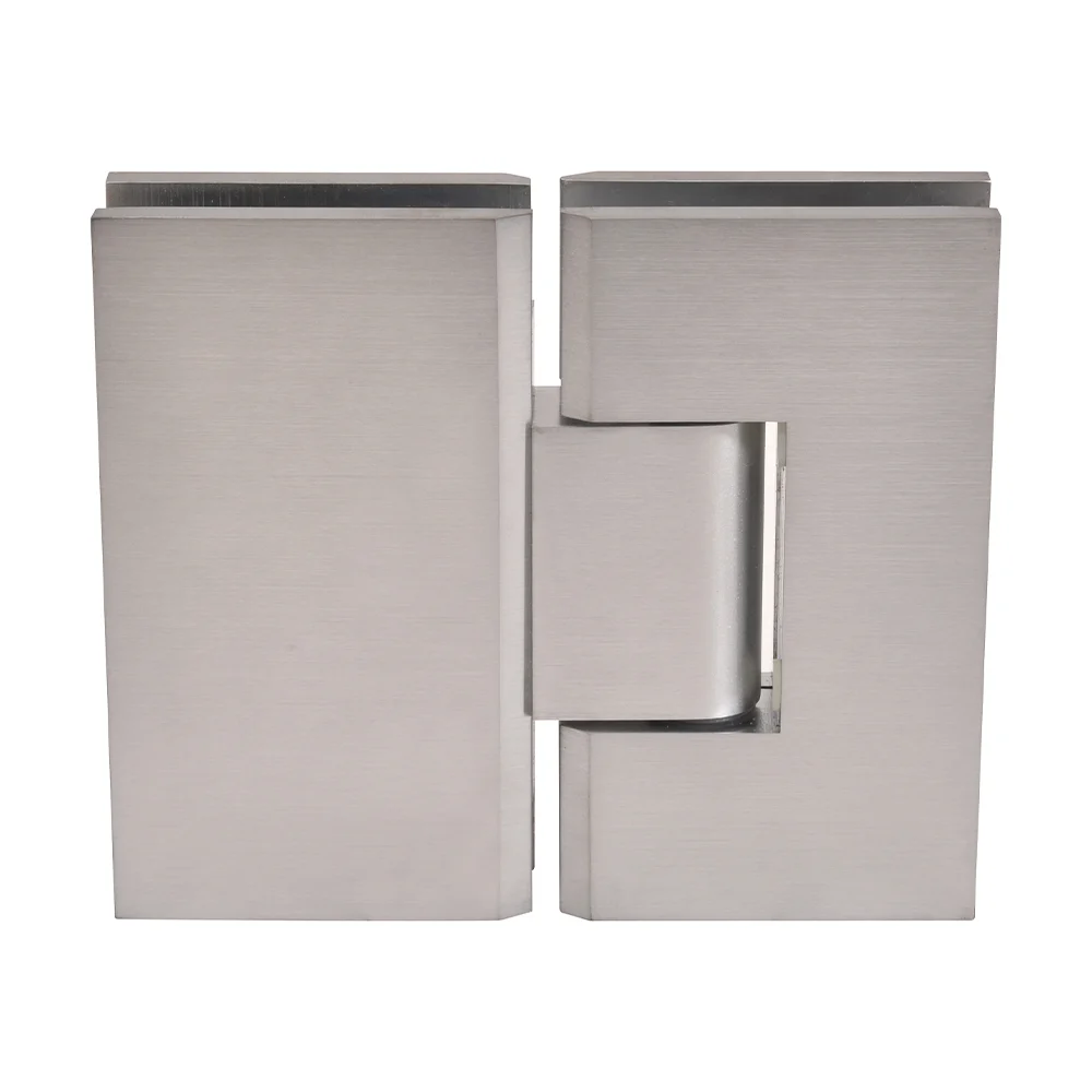 Glass to Glass Shower Door Hinge 180°: Vienna 180, Brushed Chrome – CRL V1E180BCH, photo 2