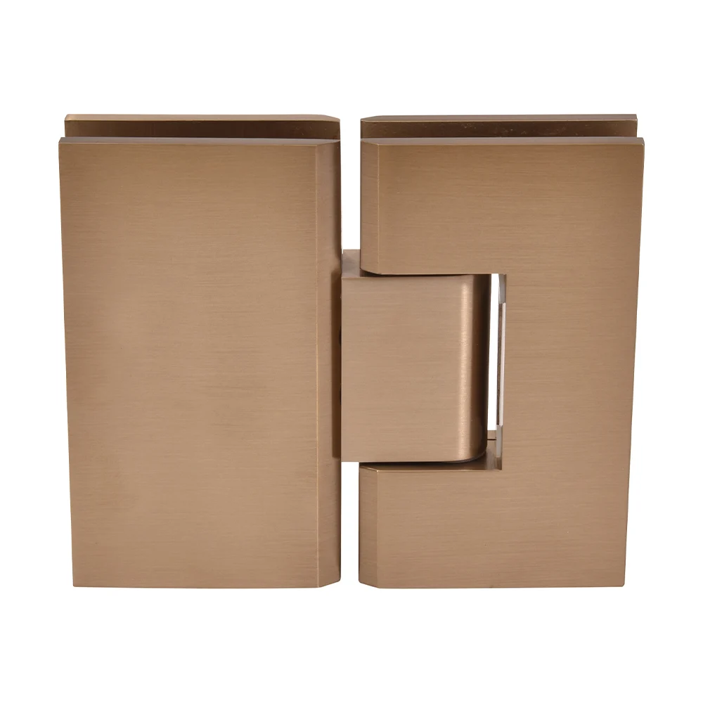Glass to Glass Shower Door Hinge 180°: Vienna 180, Dark Brushed Bronze – CRL V1E180DBBZ, photo 2