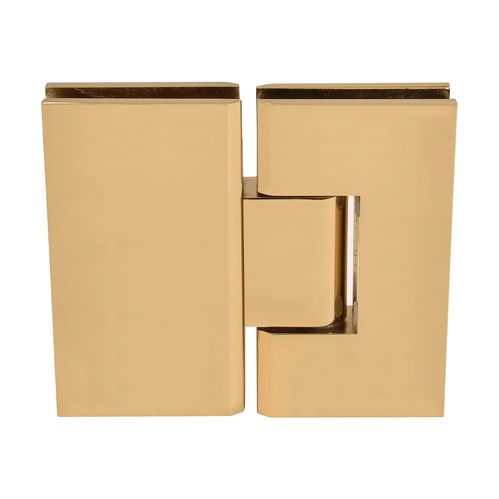 Glass to Glass Shower Door Hinge 180°: Vienna 180, French Gold – CRL V1E180FG, photo 2