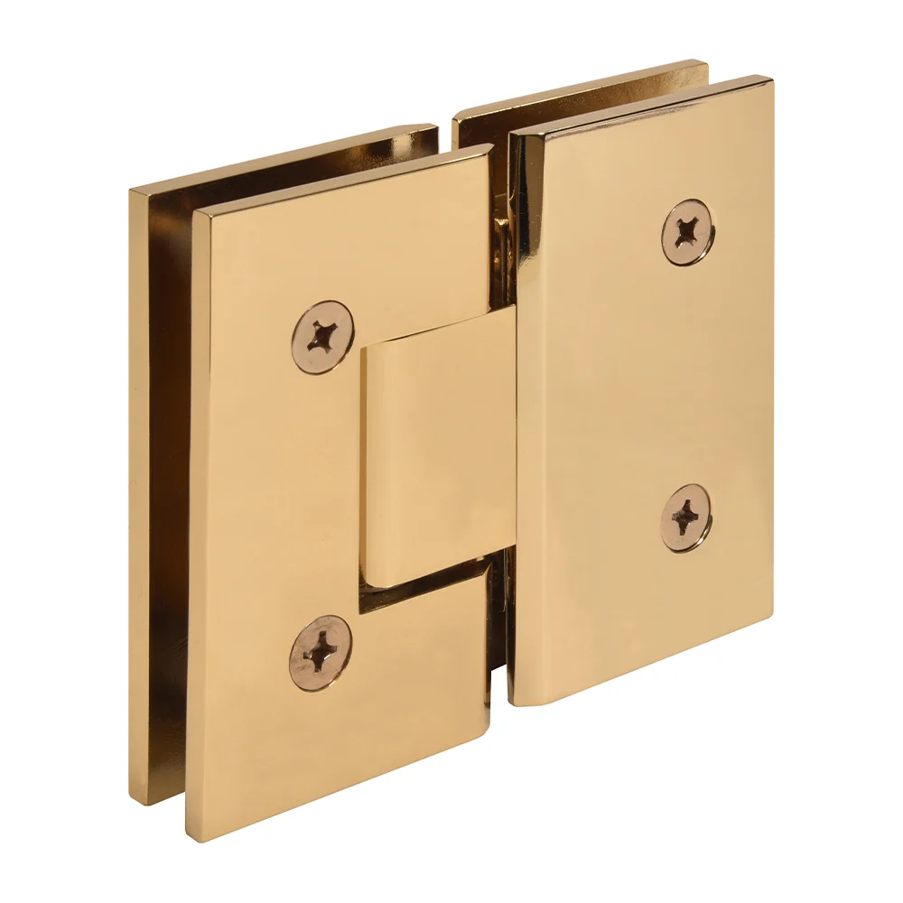Glass to Glass Shower Door Hinge 180°: Vienna 180, French Gold – CRL V1E180FG, photo 3