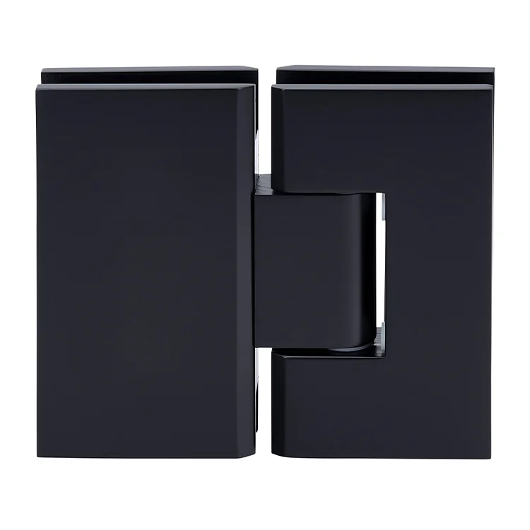 Glass to Glass Shower Door Hinge 180°: Vienna 180, Matte Black – CRL V1E180MBL