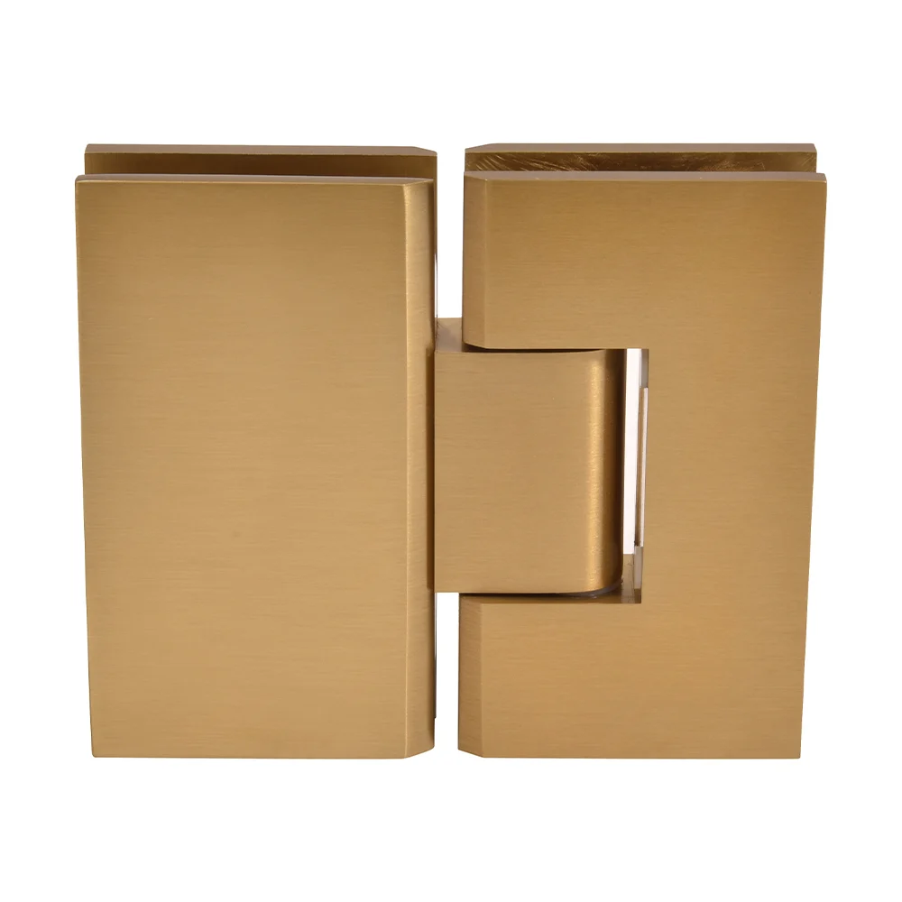 Glass to Glass Shower Door Hinge 180°: Vienna 180, Modern Gold – CRL V1E180MG, photo 2