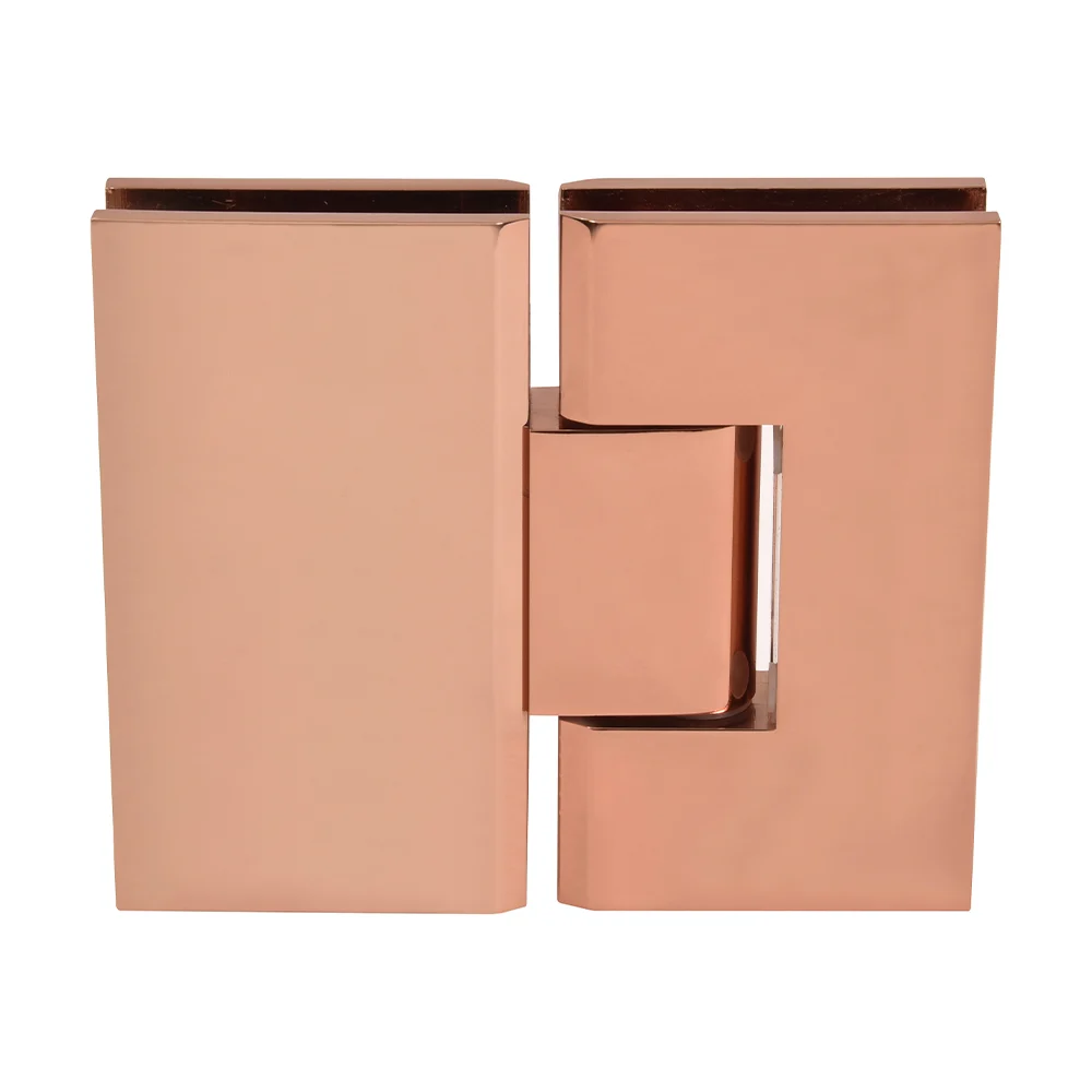 Glass to Glass Shower Door Hinge 180°: Vienna 180, Rose Gold – CRL V1E180RG, photo 2