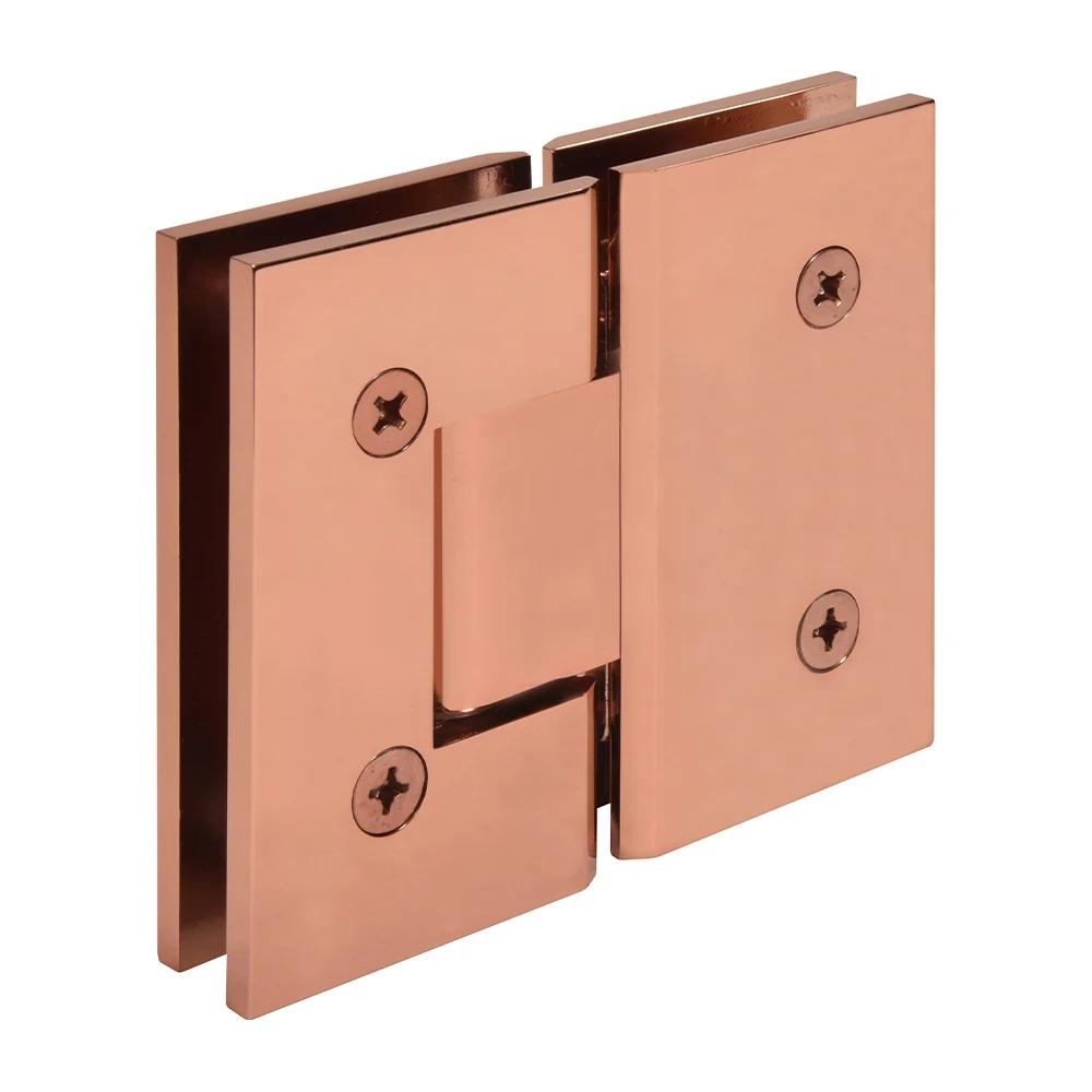 Glass to Glass Shower Door Hinge 180°: Vienna 180, Rose Gold – CRL V1E180RG, photo 3