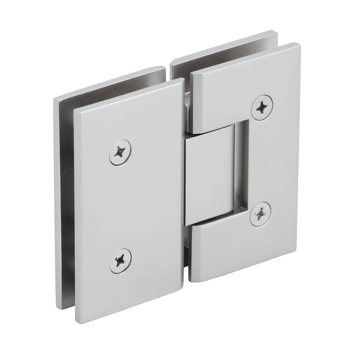 Glass to Glass Shower Door Hinge 180°: Vienna 180, Satin Nickel – CRL V1E180SN, photo 3
