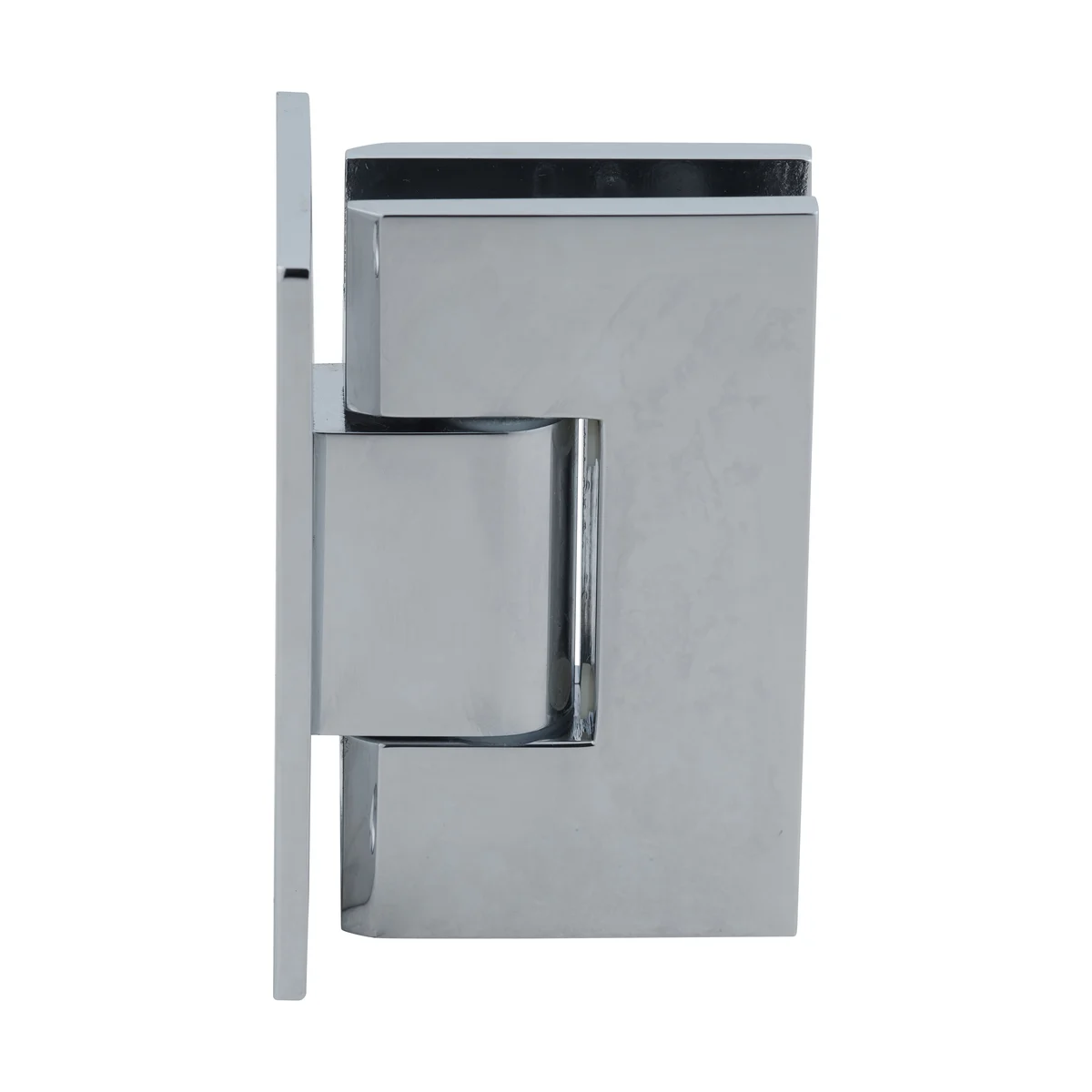 CRL V1E337CH Shower Door Hinge – Vienna 337 Adjustable Wall Mount, Full Back Plate