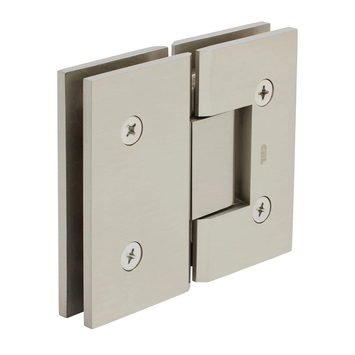 Glass to Glass Shower Door Hinge 180°: Vienna 580 5° Pre-Set, Brushed Nickel – CRL V1E580BN, photo 3