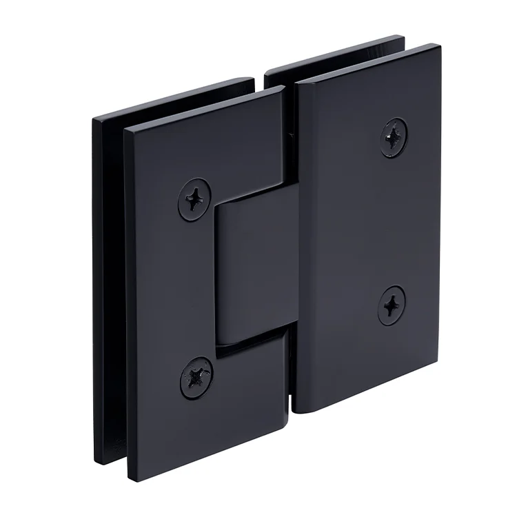 Glass to Glass Shower Door Hinge 180°: Vienna 580 5° Pre-Set, Matte Black – CRL V1E580MBL, photo 3
