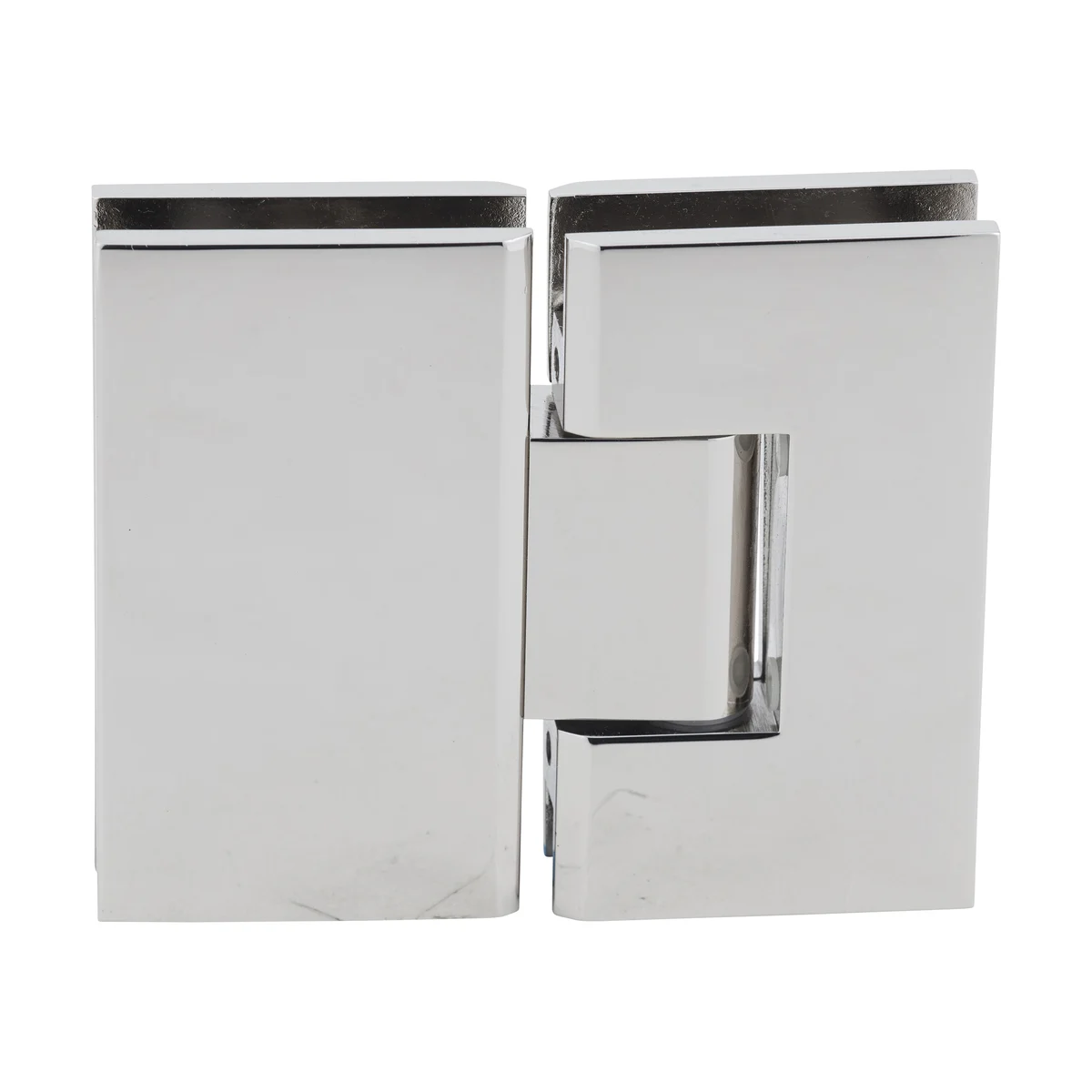 Glass to Glass Shower Door Hinge 180°: Vienna 580 5° Pre-Set, Polished Nickel – CRL V1E580PN