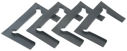 CRL V1EGK1 Shower Door Hinge Gasket Kit – Vienna, Black with Fin