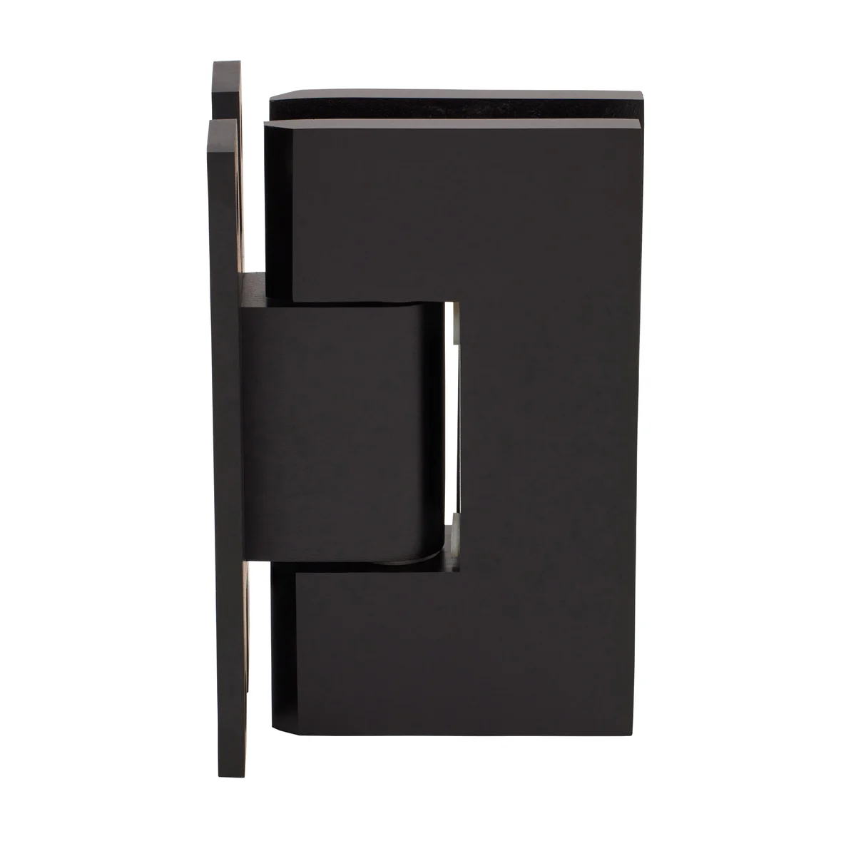 Shower Door Hinge: Vienna 037 Wall Mount, H Back Plate, Oil Rubbed Bronze – CRL V1EH0370RB