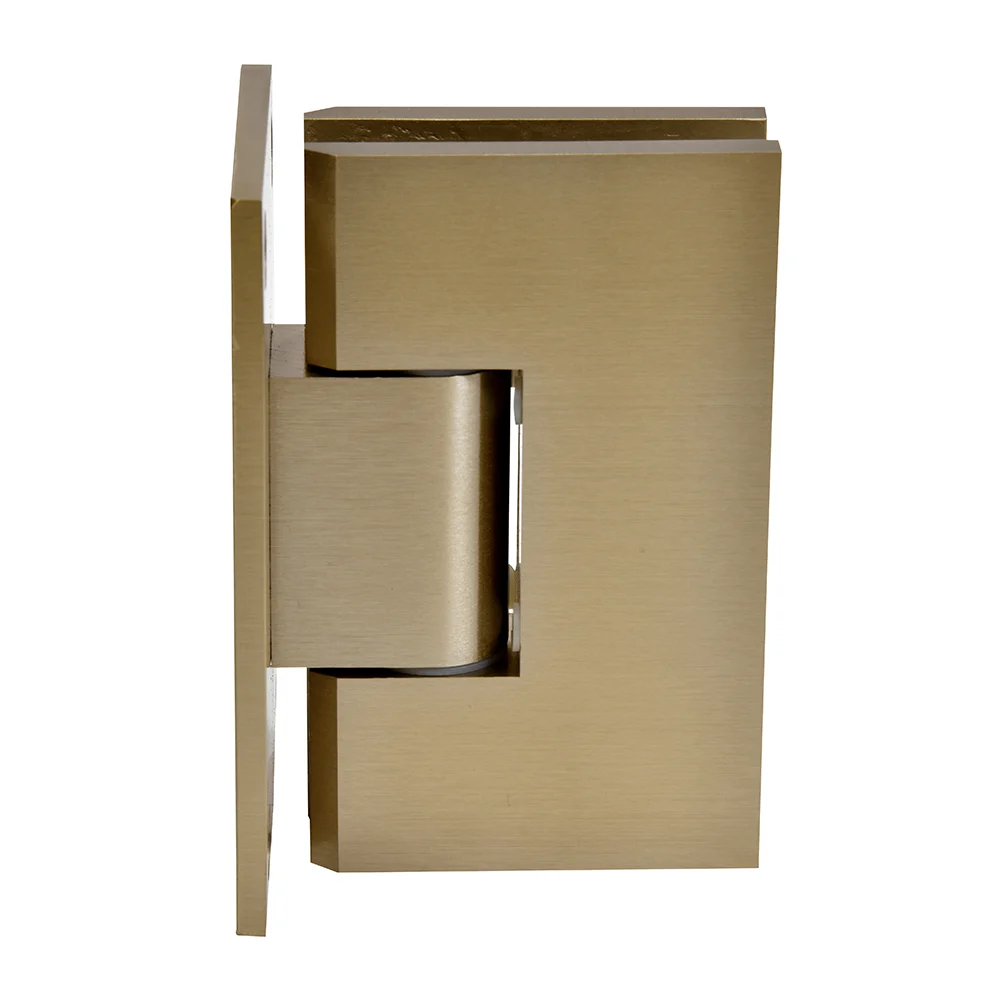 Shower Door Hinge: Victoria 037 Wall Mount, Full Back Plate, Brushed Bronze – CRL VCT037BBRZ, photo 2