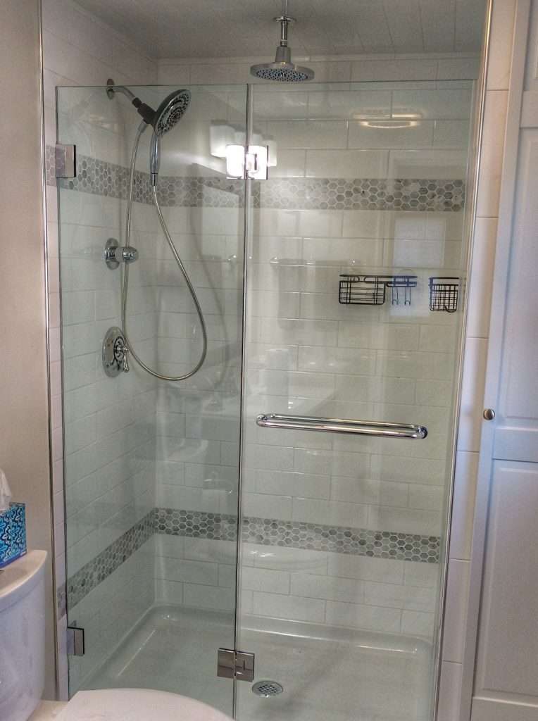 frameless shower door