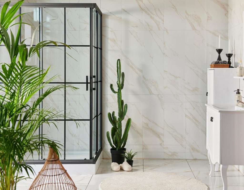 grid style shower doors